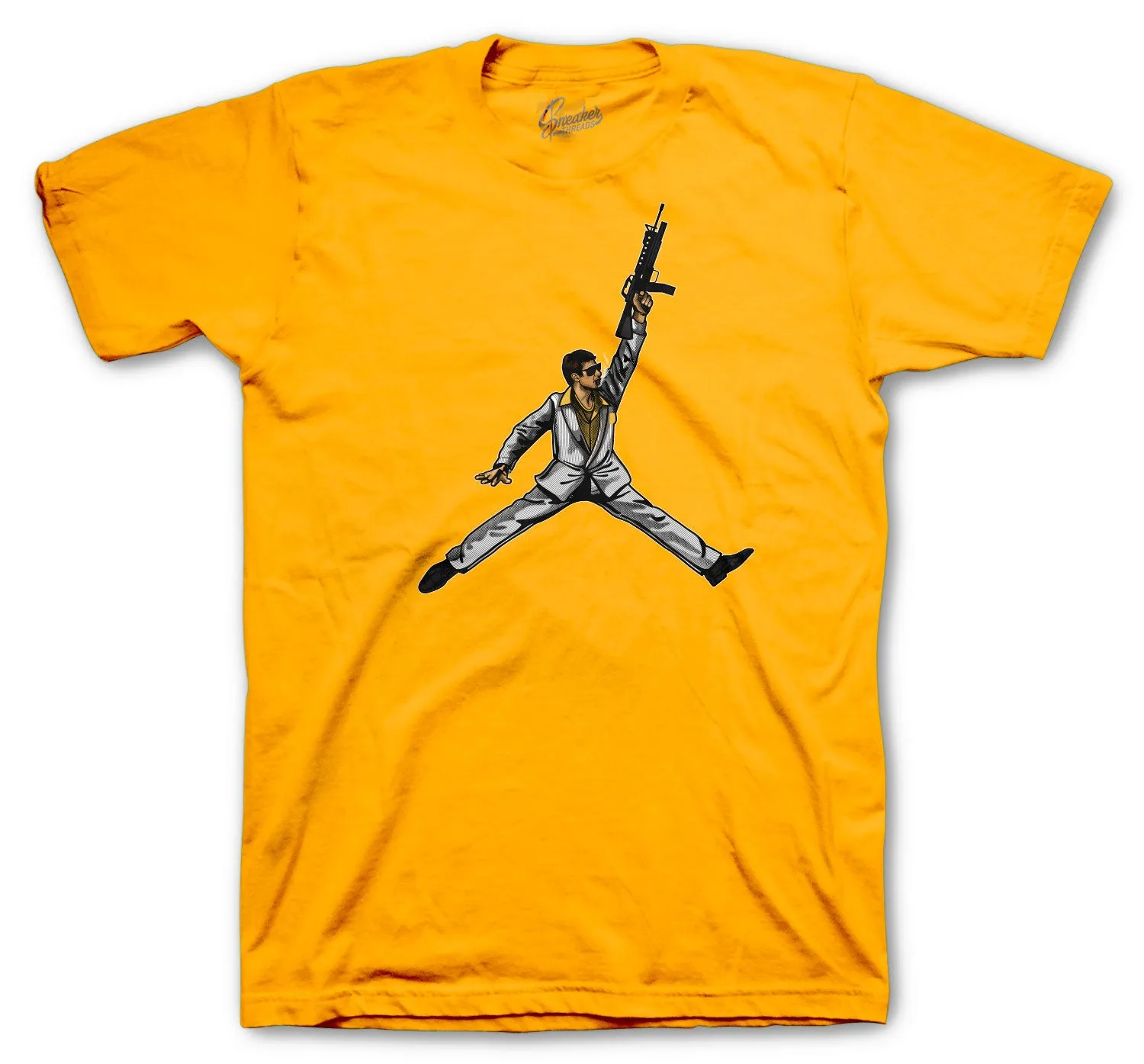 Retro 9 University Gold Tony Air Shirt