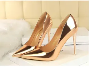 Rosalia heels, rose gold