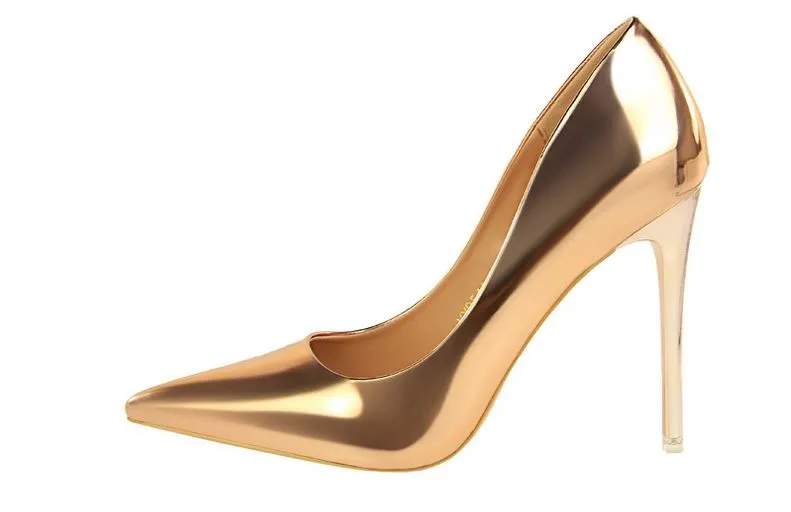 Rosalia heels, rose gold