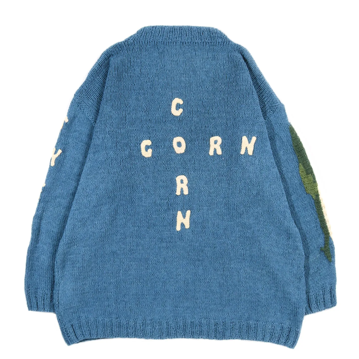 STORY MFG. KEEPING JUMPER BLUE CORN