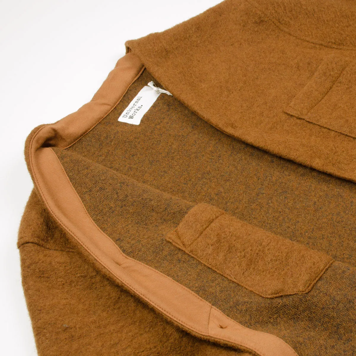 Universal Works - Cardigan Wool Fleece - Rust